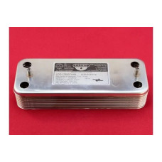Теплообменник ГВС Baxi/Protherm Ягуар 12пл 166мм  (Zilmet 17B2071206) 711613000